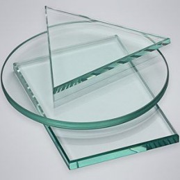 verre transparent sur mesure formes